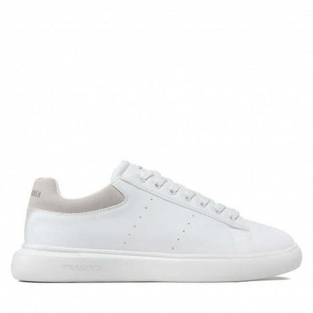 Trussardi Sneakers Uomo Ecopelle Lacci Suola In Gomma Scarpe Da Ginnastica Casual Fashion Autunno Inverno 2022/2023