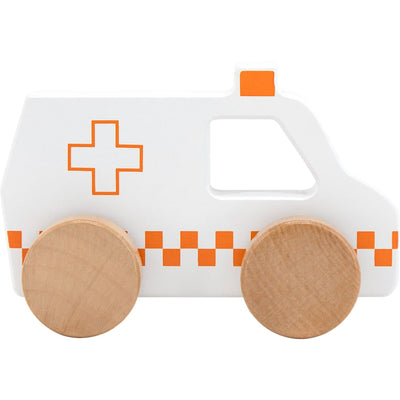 Ambulanza Giocattolo in Legno
