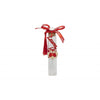 Bomboniera Laurea Harmony – Portaconfetti Vetro 13,5 cm con Gufo, Mappamondo, Pergamena