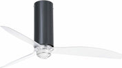 TUBE FAN M LED Ventilatore da soffitto nero brillante/trasparente con motore DC SMART Fai da te/Prodotti per la costruzione/Riscaldamento e raffreddamento/Sistemi mobili di climatizzazione/Ventilatori/Ventilatori da soffitto Led Mall Home - Napoli, Commerciovirtuoso.it