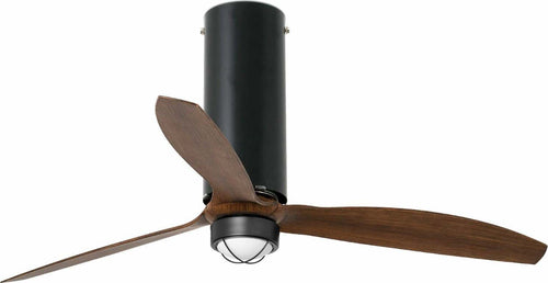 TUBE FAN M LED Ventilatore da soffitto nero opaco/legno con motore DC Fai da te/Prodotti per la costruzione/Riscaldamento e raffreddamento/Sistemi mobili di climatizzazione/Ventilatori/Ventilatori da soffitto Led Mall Home - Napoli, Commerciovirtuoso.it