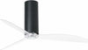 TUBE FAN M Ventilatore da soffitto nero opaco/transparente con motore DC SMART Fai da te/Prodotti per la costruzione/Riscaldamento e raffreddamento/Sistemi mobili di climatizzazione/Ventilatori/Ventilatori da soffitto Led Mall Home - Napoli, Commerciovirtuoso.it