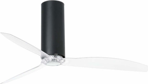 TUBE FAN M Ventilatore da soffitto nero opaco/transparente con motore DC Fai da te/Prodotti per la costruzione/Riscaldamento e raffreddamento/Sistemi mobili di climatizzazione/Ventilatori/Ventilatori da soffitto Led Mall Home - Napoli, Commerciovirtuoso.it