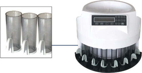 Tubi separamonete per CM012 - nero - HolenBecky - set 8 tubi Cancelleria e prodotti per ufficio/Archivio ufficio e accessori per scrivania/Casseforti portamonete e contabanconote/Contabanconote Eurocartuccia - Pavullo, Commerciovirtuoso.it