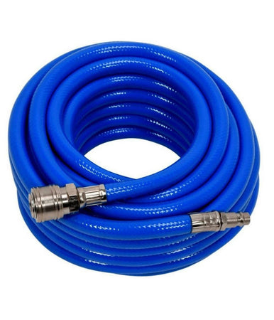 Tubo Aria Compressa Flessibile Per Compressore 20 Metri Raccordo Rapido 1/4″