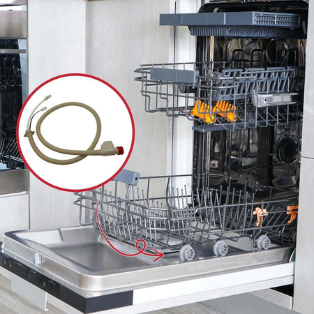 Tubo Carico Acqua Stop L1475mm Lavastoviglie 140180589016