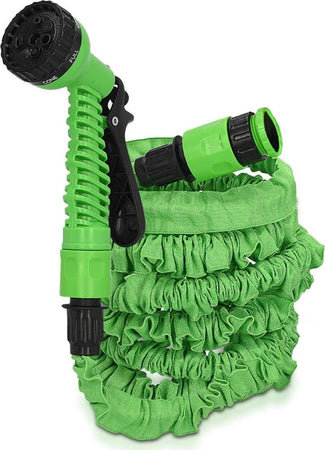 Tubo da giardino estendibile con pistola 7 funzioni per balcone e veranda
