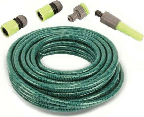 Tubo da irrigazione per giardino esterno con accessori 15m da giardinaggio