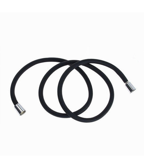 Tubo Doccia Flessibile 1.8metri Nero Opaco 180cm Bagno Laccio Doccetta Box 87288