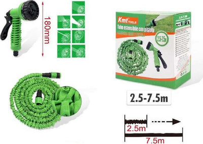 Tubo Estensibile Giardino 2,5-7,5 Mt Pistola 7 Funzioni Per Irrigazione 9369405 Giardino e giardinaggio/Attrezzi da giardino e attrezzature per l'irrigazione/Attrezzature per l'irrigazione/Pompe e accessori/Tubi per irrigazione Trade Shop italia - Napoli, Commerciovirtuoso.it