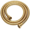 Tubo flessibile dorato per doccia da cm 150