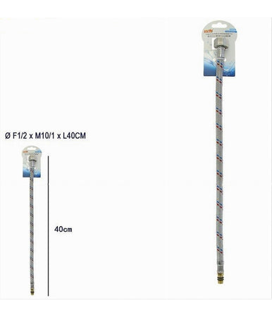 Tubo Flessibile Flessibili Per Rubinetto Miscelatore Acqua 40cm F1/2xm10/1 79910