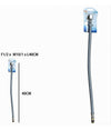 Tubo Flessibile Flessibili Rubinetto Miscelatore Acqua 40 Cm F1/2 X M10/1 87369