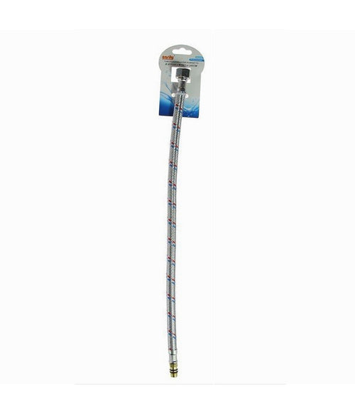 Tubo Flessibile Flessibili Rubinetto Miscelatore Acqua 40 Cm F1/2 X M3/8 79912