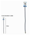 Tubo Flessibile Flessibili Rubinetto Miscelatore Acqua 50cm F1/2 3/8 X M10/1 87381