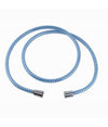 Tubo Laccio Flessibile Doccia 2 Metri Laccio Pvc Rivestimento Blu Ricambio 87298