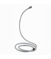 Tubo Laccio Flessibile Doccia Biflex Cromo Bianco Universale Lunghezza 2mt 69226
