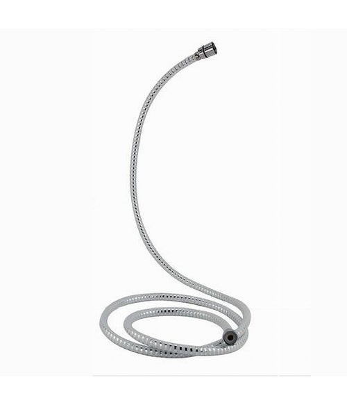 Tubo Laccio Flessibile Doccia Biflex Cromo Bianco Universale Lunghezza 2mt 69226