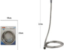 Tubo Laccio Flessibile Doccia Doccetta Vasca Bagno 2,5 Metri Universale 69218 Fai da te/Attrezzature per cucine e bagni/Impianti per la cucina/Accessori per lavelli Trade Shop italia - Napoli, Commerciovirtuoso.it