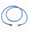 Tubo Laccio Flessibile Doccia Ricambio 1,8 Mt Laccio Pvc Rivestimento Blu 87297