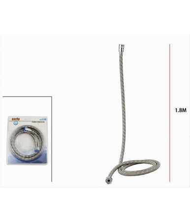 Tubo Laccio Flessibile Per Doccia Doccetta Vasca Bagno Universale 1.8 Mt 69230