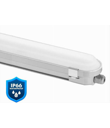 Tubo Led Plafoniera Lineare 150 Cm 42watt Ip66 Cct 4000k-5000k-6500k Yl18-150-3c