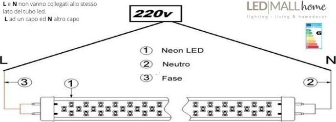 Tubo led T8 60cm 10w 6000k luce fredda Illuminazione/Lampadine/Lampadine a LED Led Mall Home - Napoli, Commerciovirtuoso.it