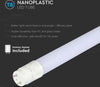 TUBO LED  V-TAC VT-1577 SMD NANO PLASTIC T8 G13 20W LAMPADINA 150CM CON STARTER Illuminazione/Lampadine/Lampadine a LED Zencoccostore - Formia, Commerciovirtuoso.it