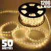 Tubo-Luminoso-1200-Led-50-Mt-Bianco-Caldo-Uso-Esterno-Controller-8-Giochi-Luce