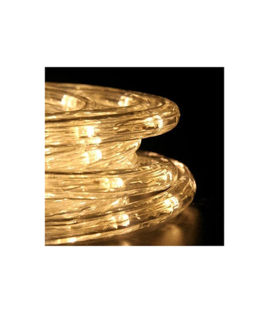 Tubo Luminoso 20 Metri Led Bianco Caldo 480 Luci Per Interno E Per Esterno