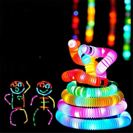 Tubo-Luminoso-A-Led-Pop-Antistress-Giocattolo-Sensoriale-Per-Bambini-Stretch