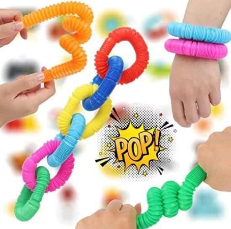 Tubo Luminoso A Led Pop Antistress Giocattolo Sensoriale Per Bambini Stretch Giochi per Bambini Trade Shop italia - Napoli, Commerciovirtuoso.it