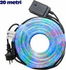 Tubo-Luminoso-Natalizio-20-Metri-Led-Multicolor-Controller-8-Funzioni-X-Esterno