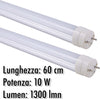 TUBO NEON A LED T8 10 W WATT 1300 LMN CON COPERTURA OPACA DA 60 CM LUCE BIANCA  Trade Shop italia - Napoli, Commerciovirtuoso.it