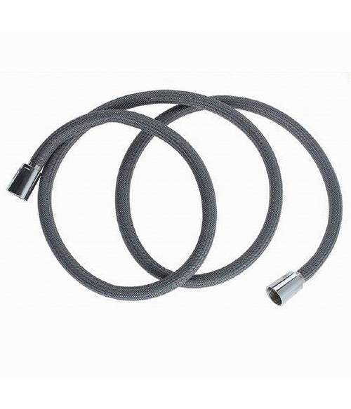 Tubo Per Doccia Flessibile 1.8 Mt Grigio 180 Cm Bagno Laccio Doccetta Box 87285