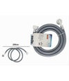 Tubo Scarico Carico Per Lavatrice Lavastoviglie Con Curva Raccordo Pipa 2mt 59050