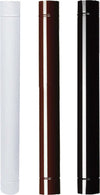 TUBO-SMALTATO-PER-STUFE-cm-100-ø-10-marrone-Save