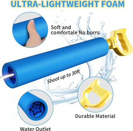 Tubo-Spara-Acqua-con-Manico-Ergonomico-45cm-Colori-Assortiti