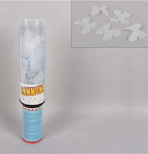 Tubo Spara Coriandoli Farfalle Bianche Carta Cannone Feste Matrimonio Party 30cm Casa, arredamento e bricolage > Prodotti per Feste Trade Shop italia - Napoli, Commerciovirtuoso.it