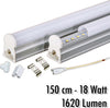 TUBO T5 NEON LED 18 WATT 150 CM 1620 LMN PER USO INTERNO LUCE BIANCA PLAFONIERA  Trade Shop italia - Napoli, Commerciovirtuoso.it