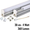 TUBO T5 NEON LED 4 W WATT 30 CM 360 LUMEN PER USO INTERNO LUCE BIANCA PLAFONIERA  Trade Shop italia - Napoli, Commerciovirtuoso.it