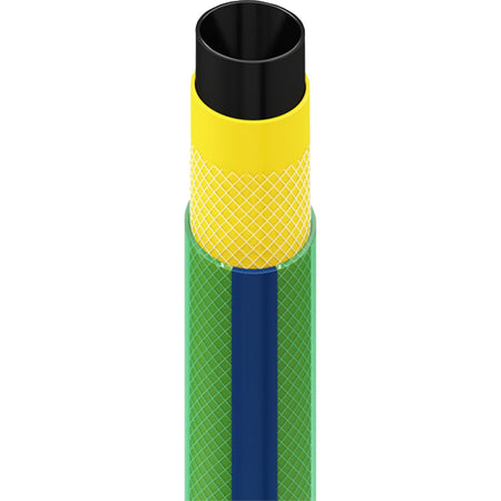 Tubo da giardino per irrigazione anti torsione professionale a 4 strati "Made in Italy"