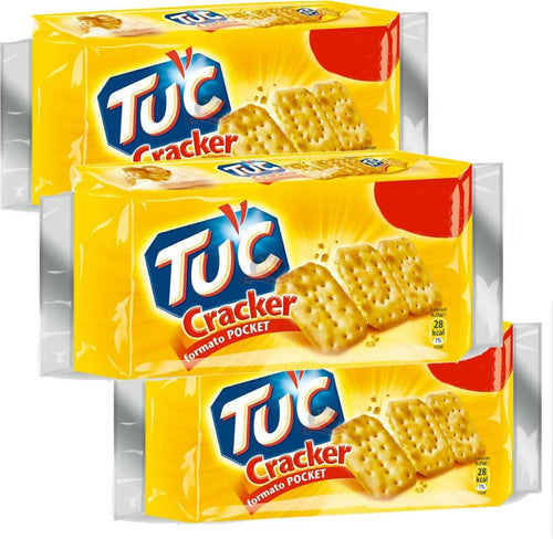 Tuc Cracker 20x Tuc Cracker Pocket Classici Snack Crackers Monoporzione 31,3 Gr Confezione 20 Pezzi Alimentari e cura della casa/Snack dolci e salati/Cracker/Salati in supeficie Franco Pausa Caffè - Albano Laziale, Commerciovirtuoso.it