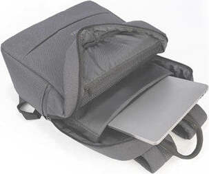 TUCANO-Backpack-Zaino-Notebook-+-Mouse-Wireless-Grigio-Scuro