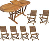 TURRIS---set-tavolo-da-giardino-allungabile-180/240x100-compreso-di-4-sedie-e-2-poltrone-in-legno-massiccio-di-acacia-Marrone-Milani-Home