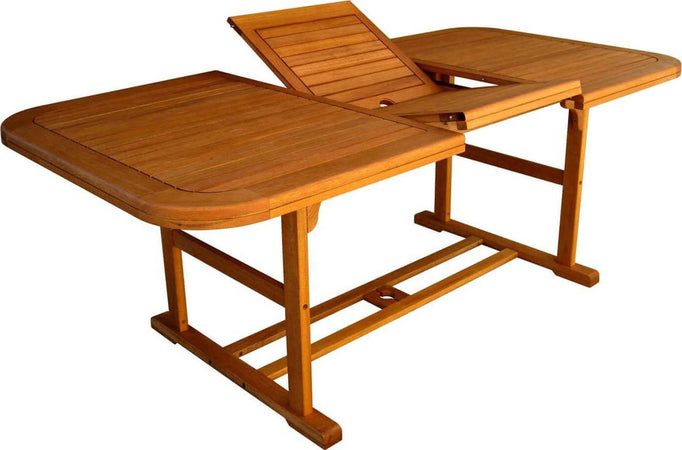 TURRIS---tavolo-da-giardino-allungabile-in-legno-massiccio-di-acacia-150/200x90-Marrone-Milani-Home