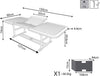 TURRIS---tavolo-da-giardino-allungabile-in-legno-massiccio-di-acacia-150/200x90-Marrone-Milani-Home