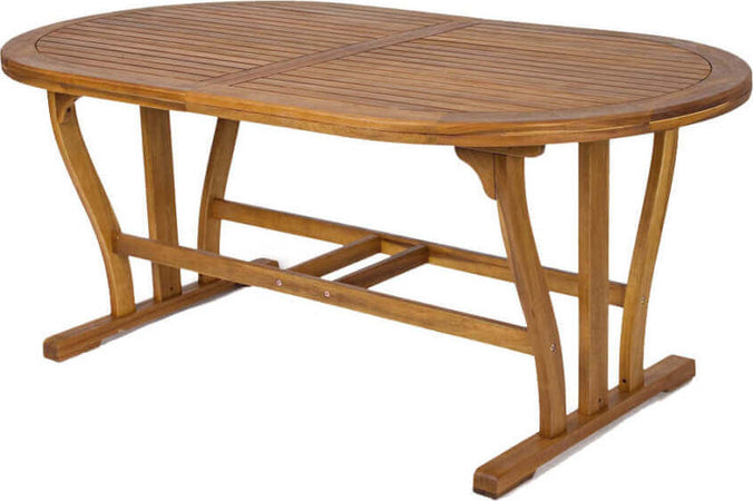 TURRIS---tavolo-da-giardino-allungabile-in-legno-massiccio-di-acacia-180/240x100-Marrone-Milani-Home
