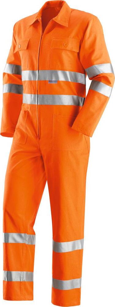 Tuta alta visibilità felpata 65 % cotone e 35 % poliestere con bande rifrangenti Moda/Abbigliamento specifico/Abbigliamento da lavoro e divise/Abbigliamento tecnico e protettivo La Zappa - Altamura, Commerciovirtuoso.it