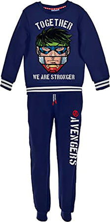 Tuta Avengers Misura da 4 a 10 Anni Inverno Moda/Bambini e ragazzi/Abbigliamento/Abbigliamento sportivo/Completi sportivi/Tute Store Kitty Fashion - Roma, Commerciovirtuoso.it
